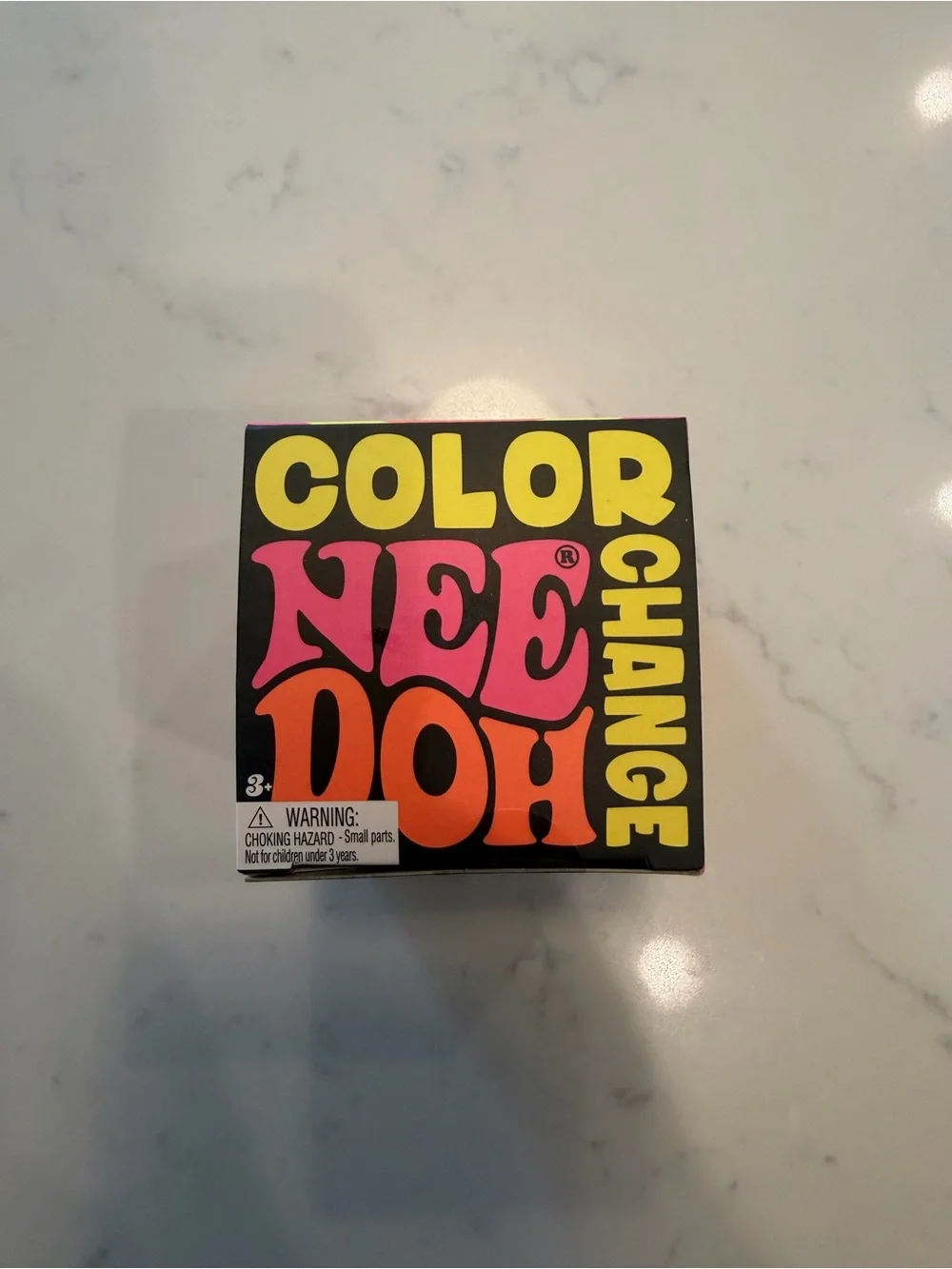 Color NEE DOH Change Sensory Play Compound - Pink & Orange